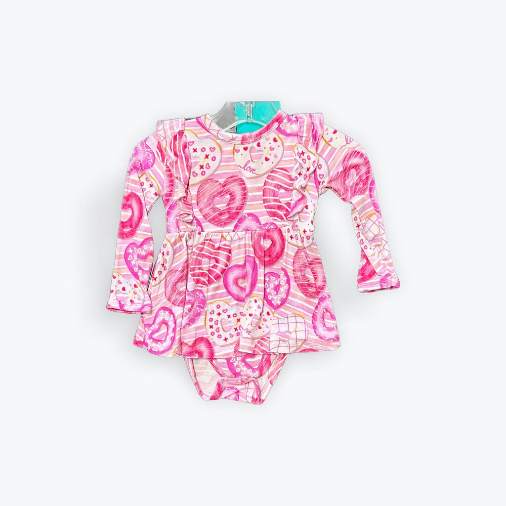 Birdie bean bamboo heart dress