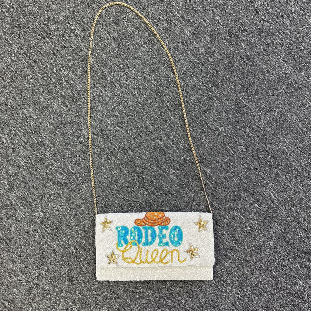 rodeo queen beaded purse