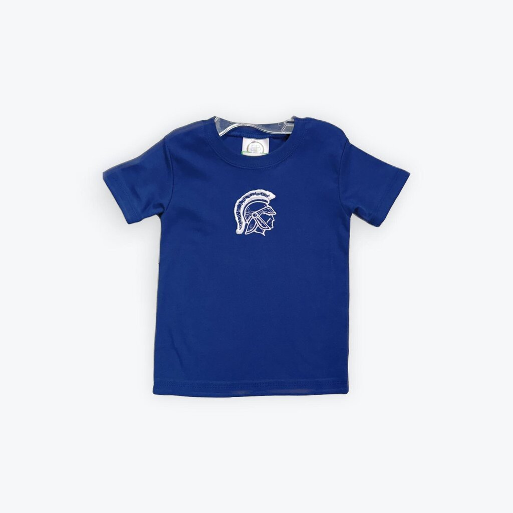 trojan head embroidery