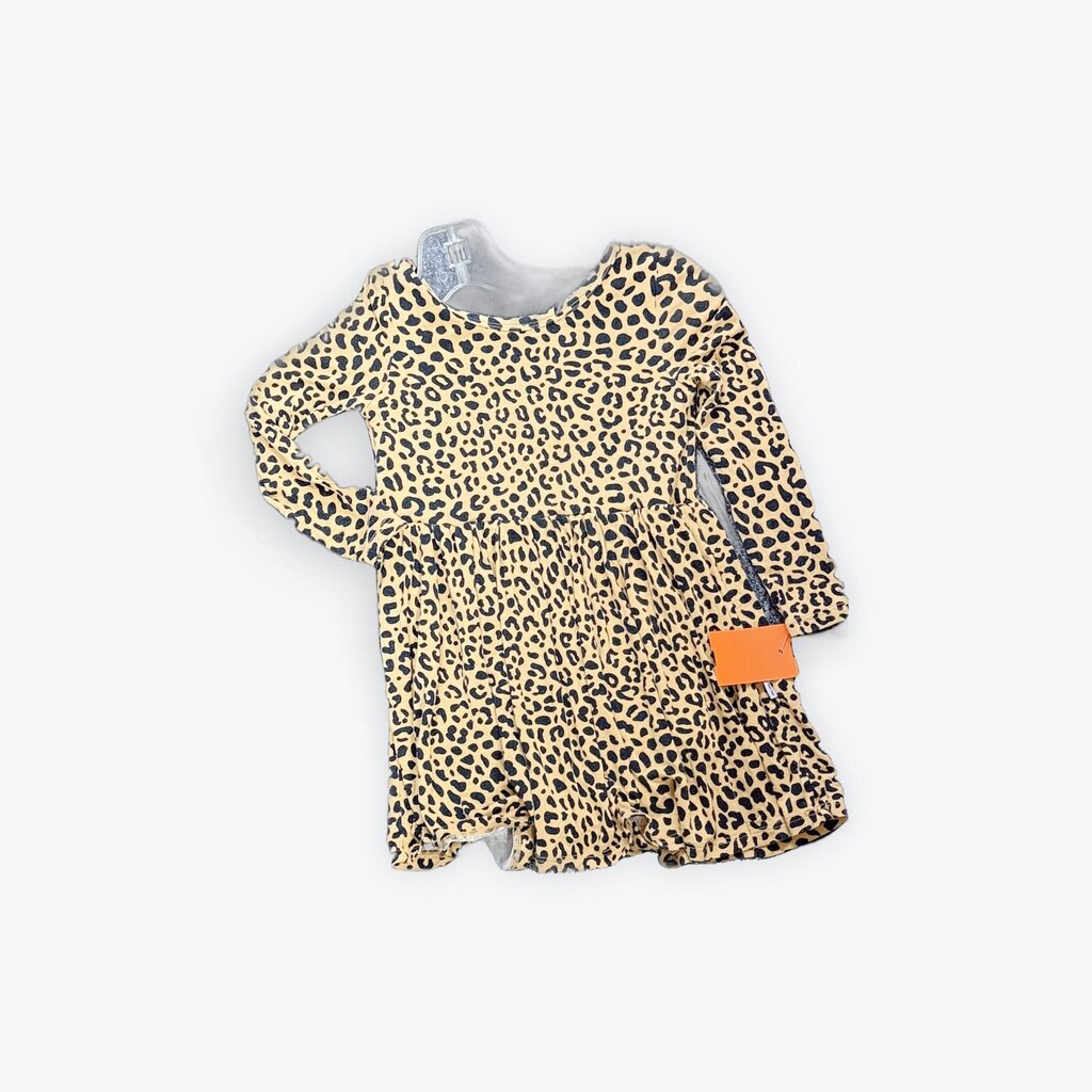 little sleepie cheetah dress bamboo
