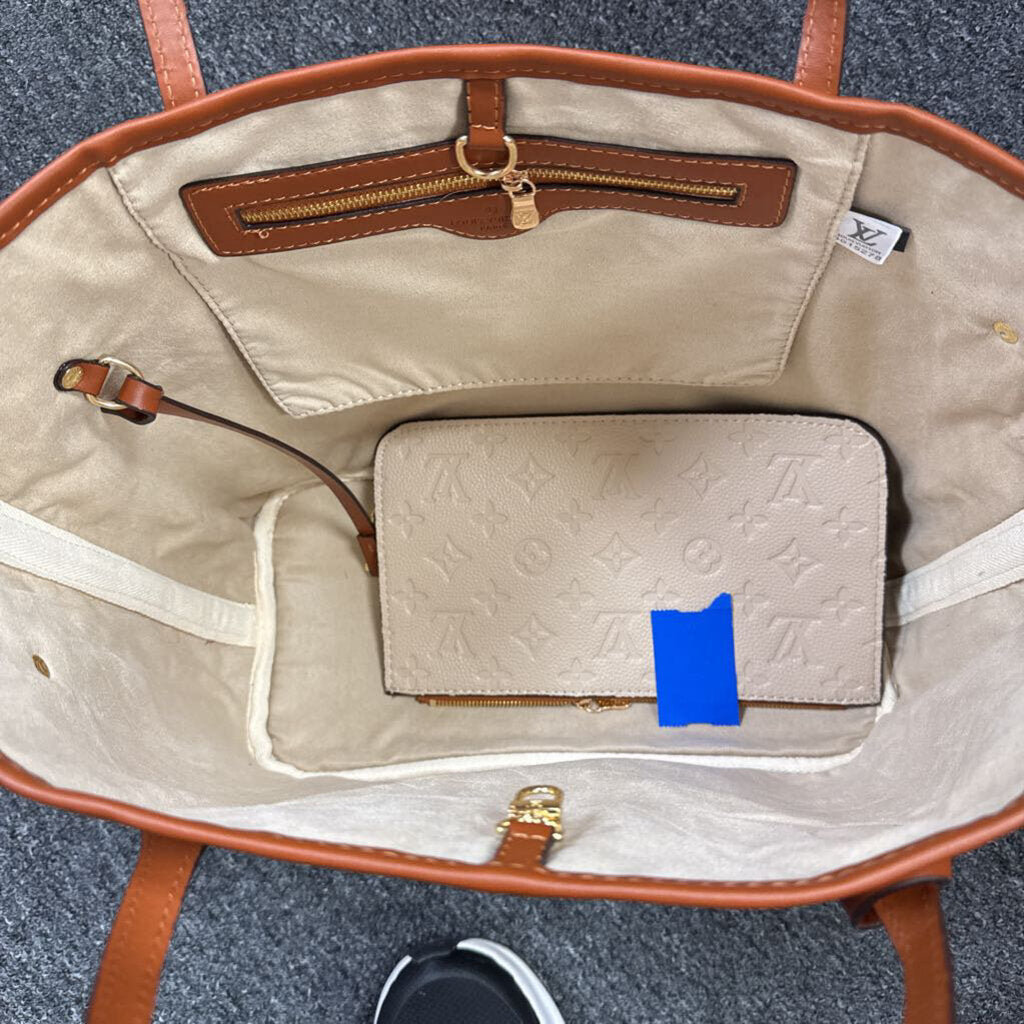 LV NEVERFULL dupe small emboss