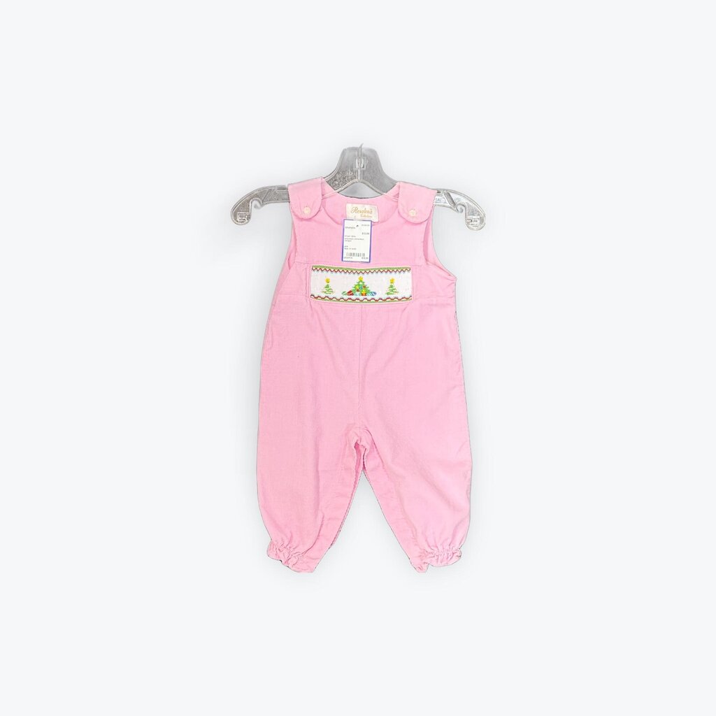 smocked christmas romper