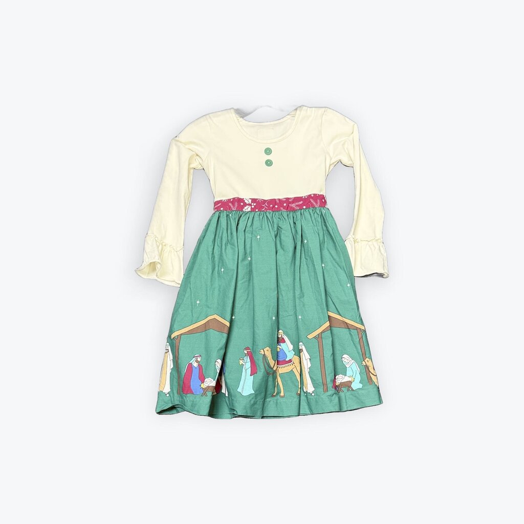 elenore rose nativity dress