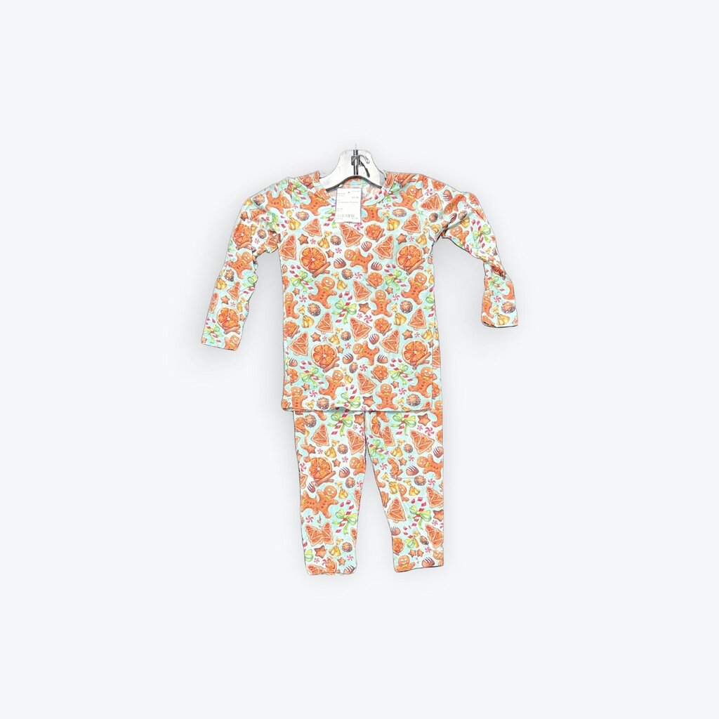 2 pc bamboo christmas pj