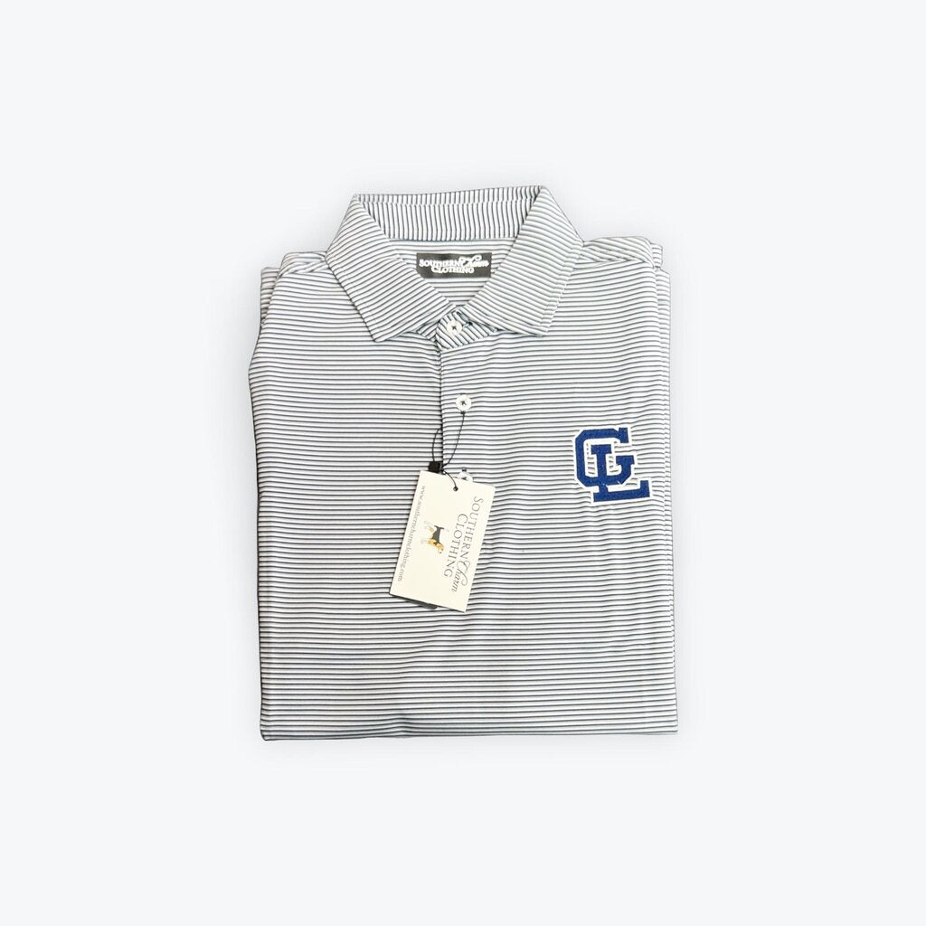 GL STRIPED SOUTHERN CHARM POLO