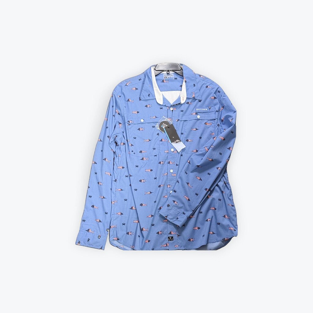 salt life buttondown