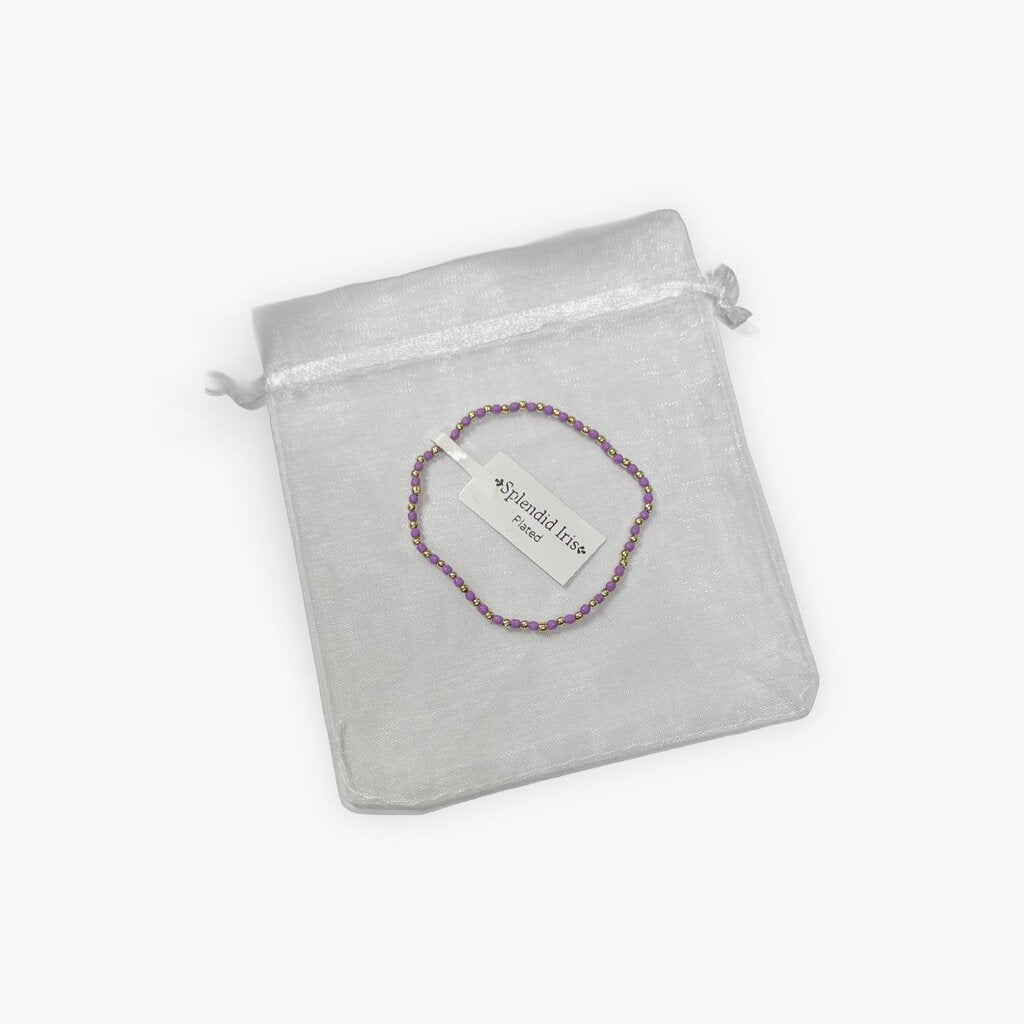 splendid iris bracelet purple will not tarnish styles may vary