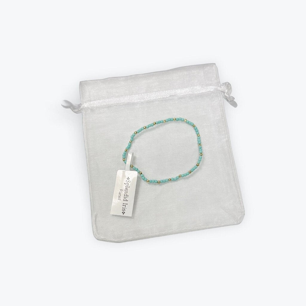 splendid iris bracelet teal greenwill not tarnish styles may vary