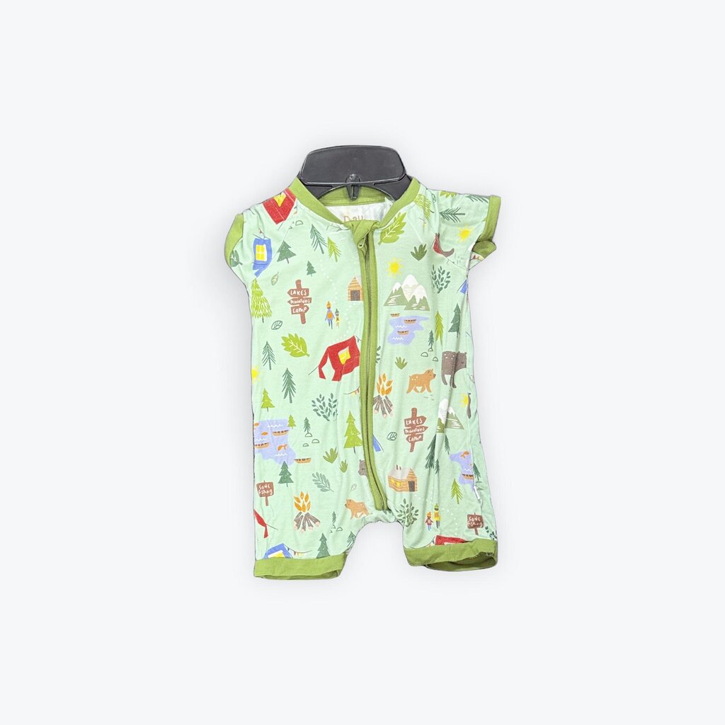 LITTLE SLEEPIES ROMPER BAMBOO