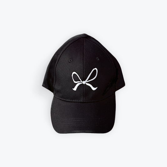 Black Bow hat