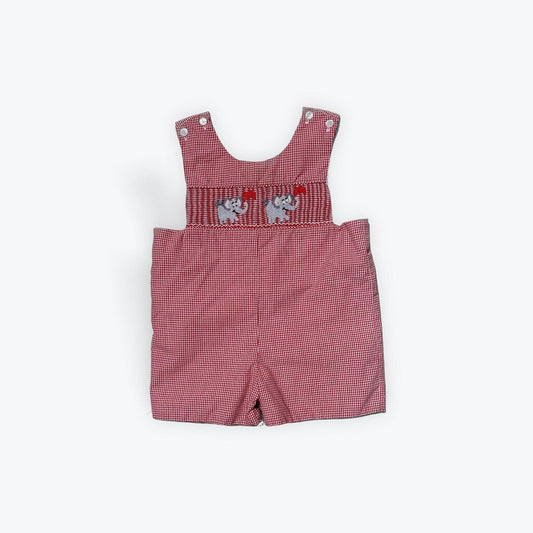 Elephant Romper infant boys