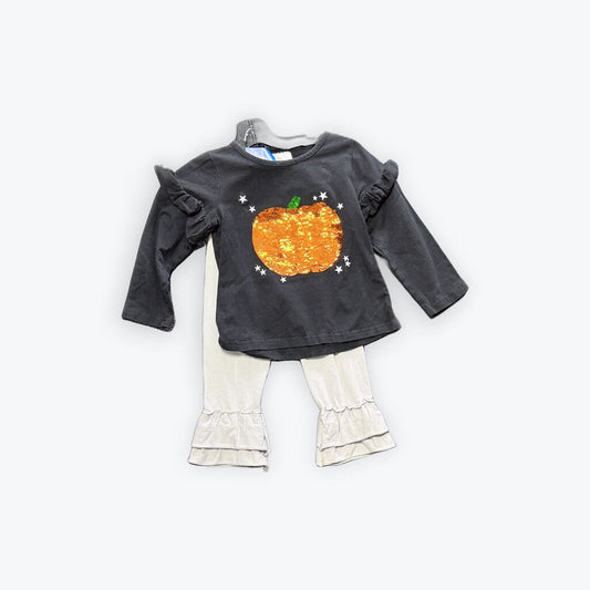 2 pc ruffle girl set
