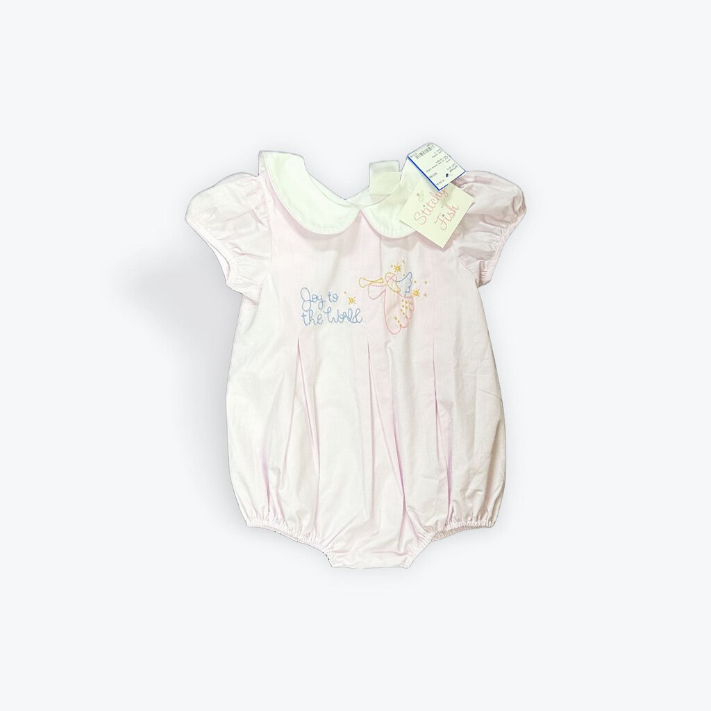 joy to the world stitch fish romper