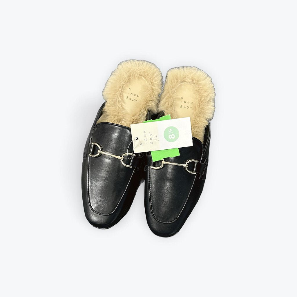 fur loafer