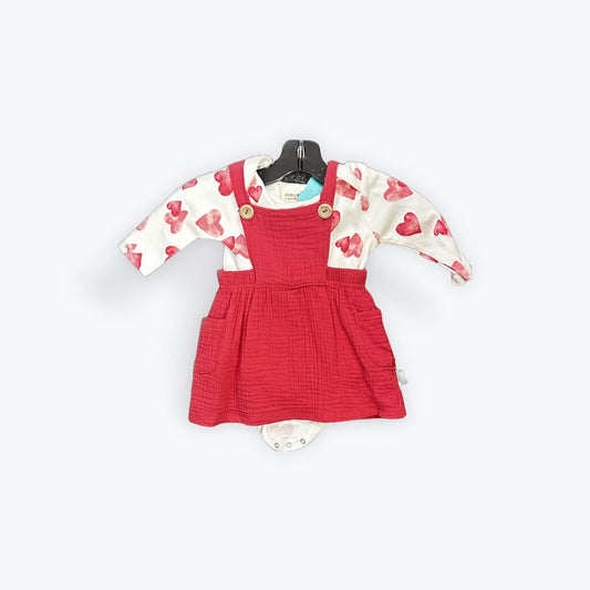 2 pc heart dress