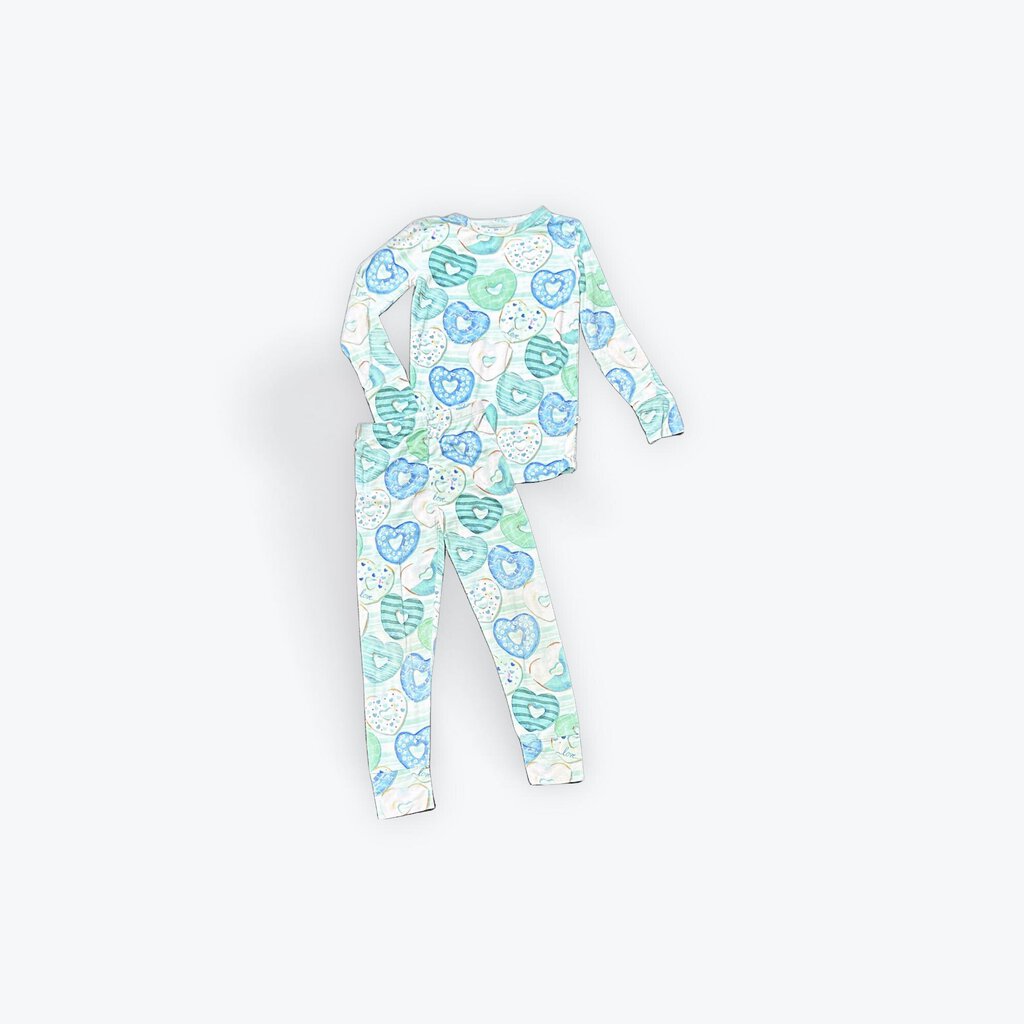 2 pc birdie bean doughnut pj bamboo