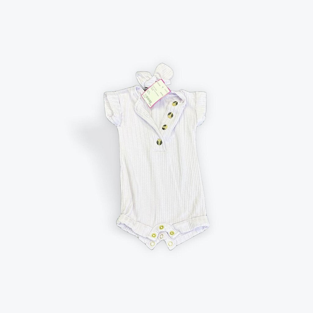2 pc lou lou bamboo romper