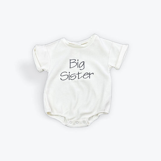 big sister romper