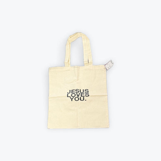 jesus loves you bag