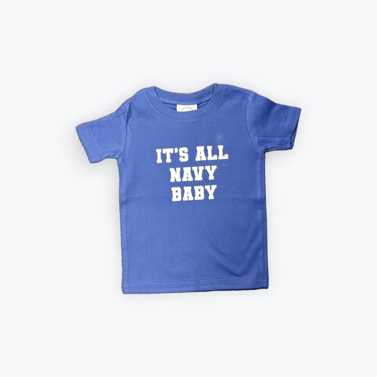 its all navy tee
