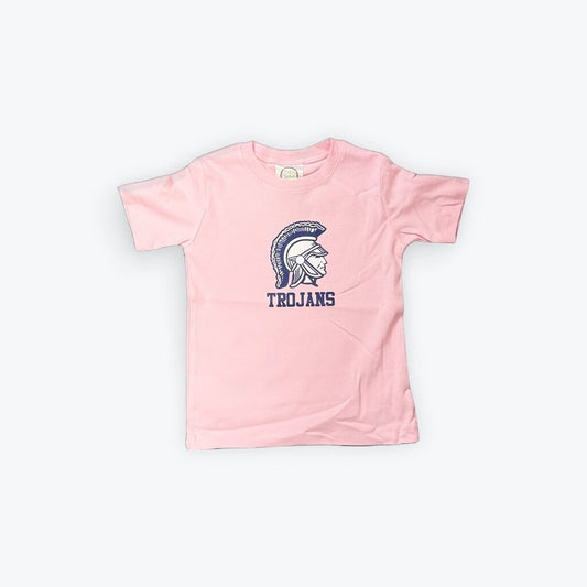trojan head trojans tee