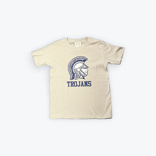 trojan head trojans tee