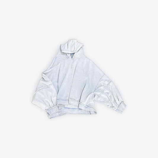 anthropologie hooded top