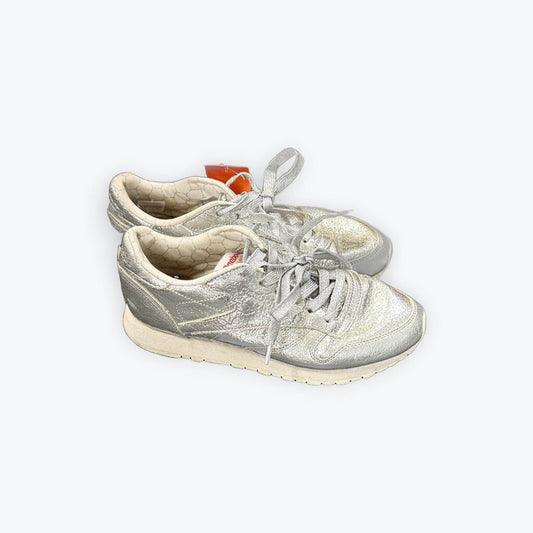 reebok silver sneakers