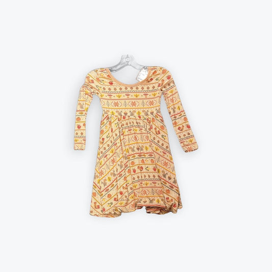 LITTLE SLEEPIES BAMBOO PUMPKIN DRESS