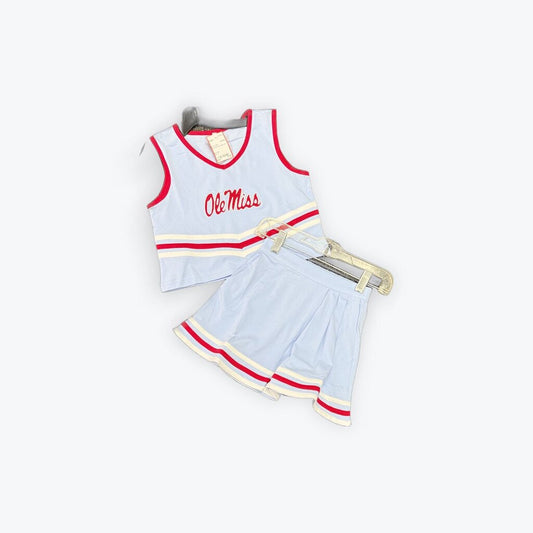 2 pc ole miss cheer set