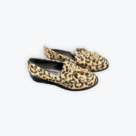 Cheetah loafers