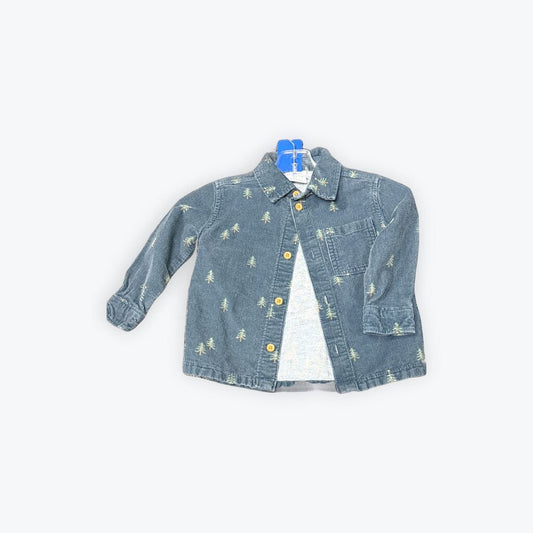 tree buttondown