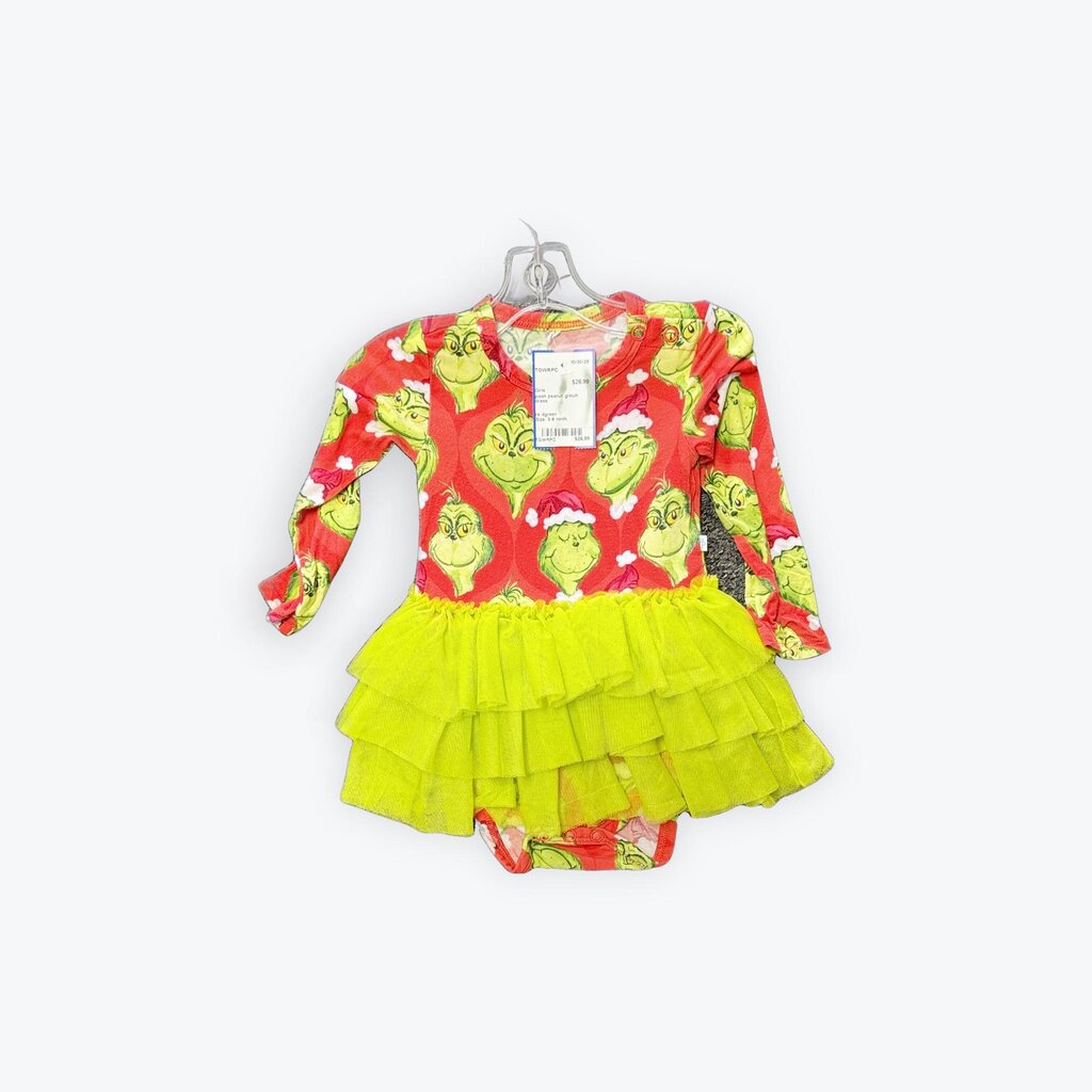 posh peanut grinch dress