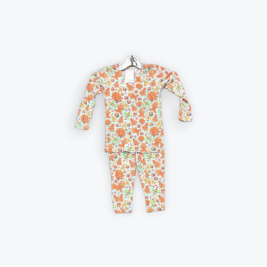 2 pc bamboo christmas pj