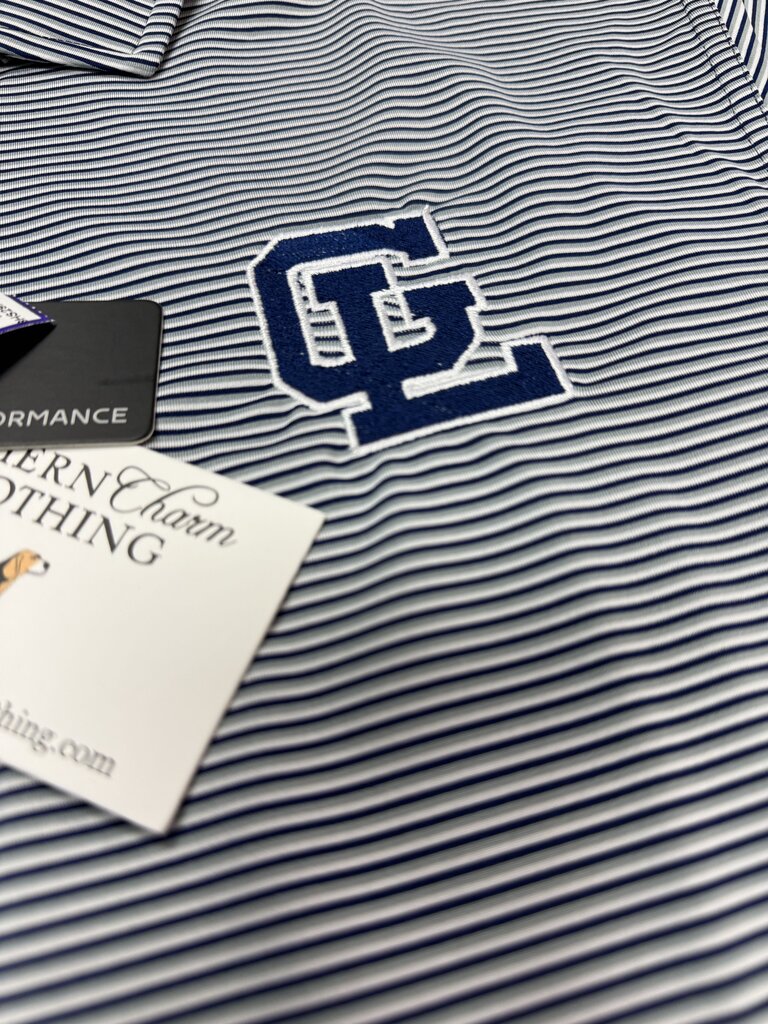 GL STRIPED SOUTHERN CHARM POLO