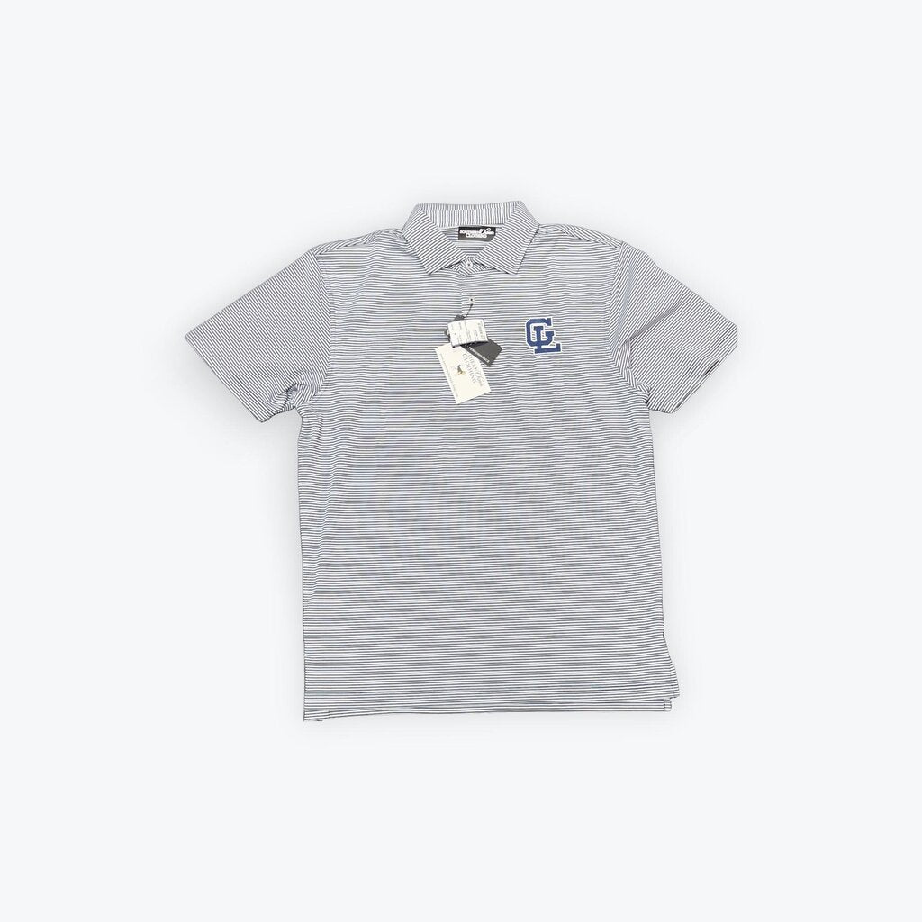 GL STRIPED SOUTHERN CHARM POLO