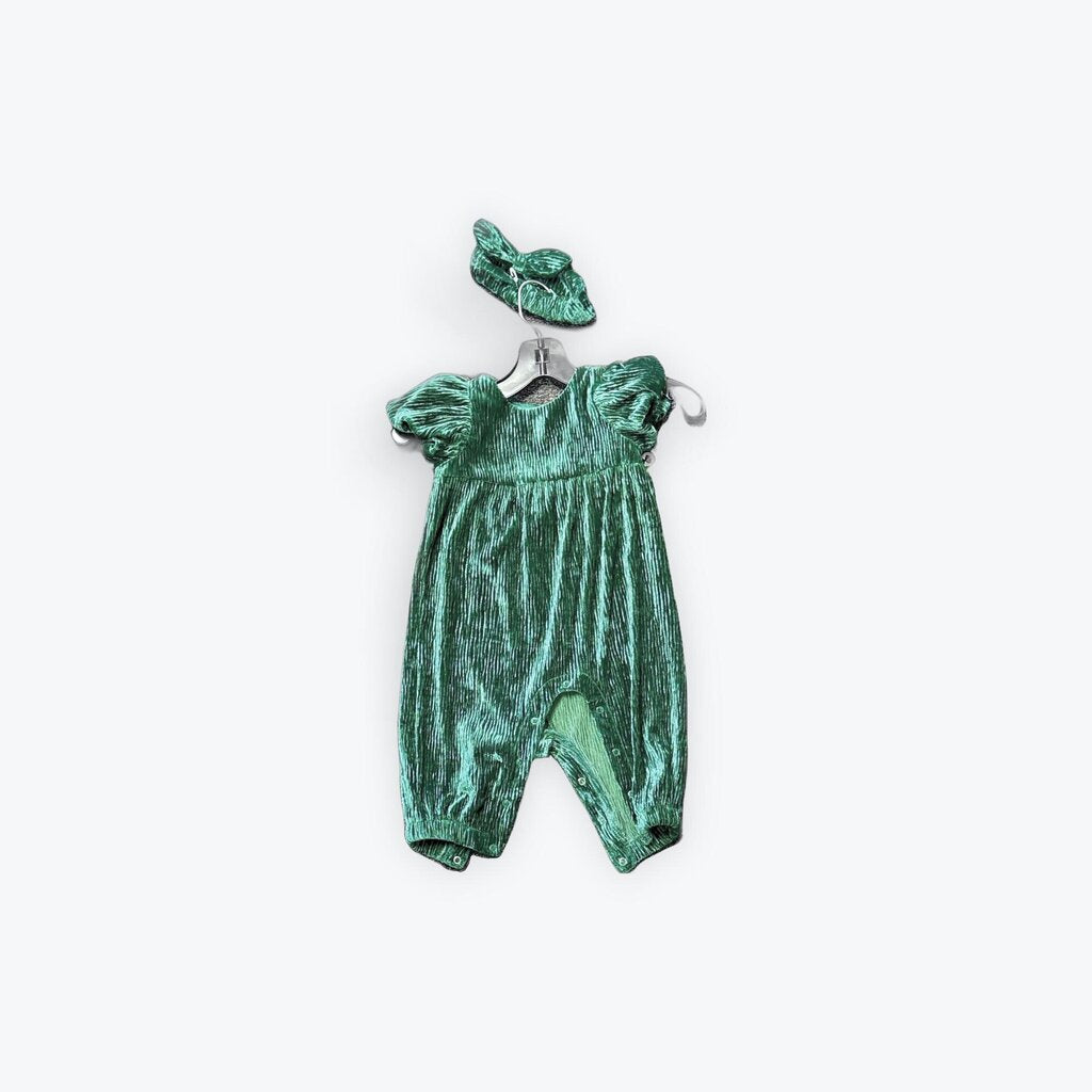 2 pc velour romper