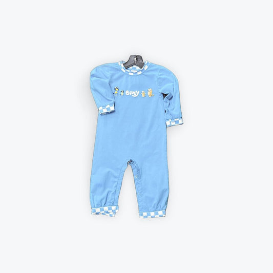 bluey smocked romper