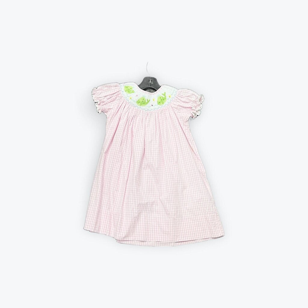 smocked whale dress
