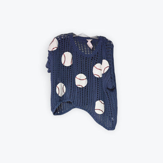 baseball sweater top