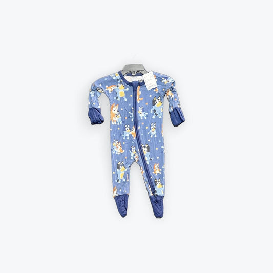 little sleepies bluey sleeper bamboo