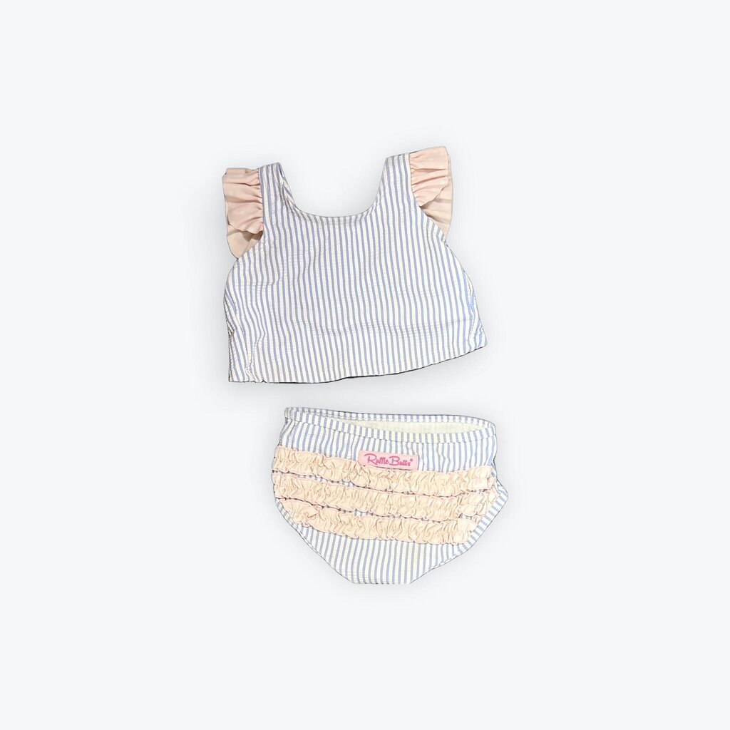 2 PC RUFFLE BUTT BATHINGSUIT
