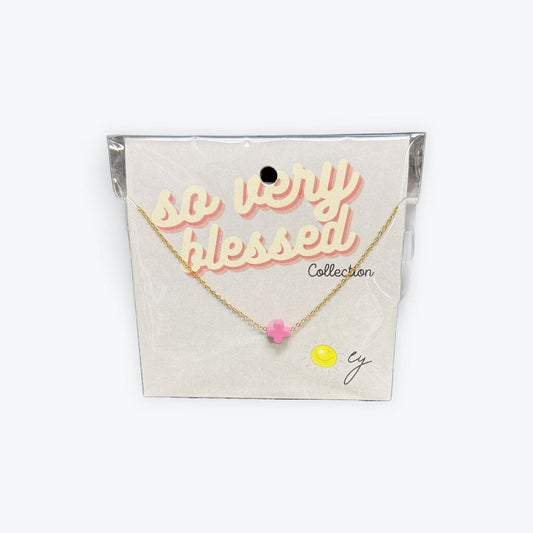 Ellison and Young cross necklace