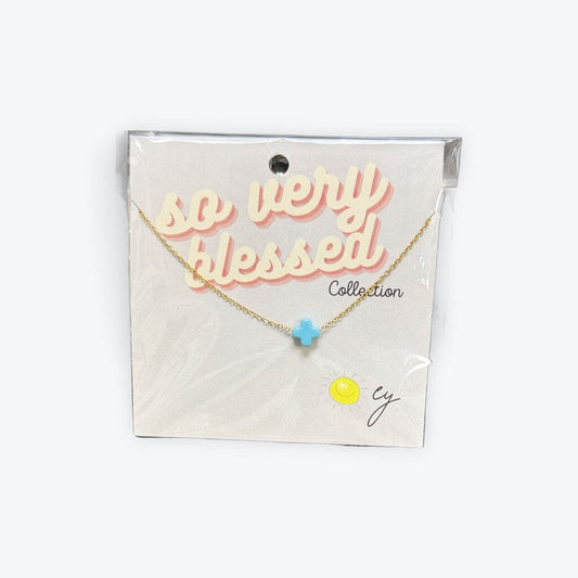 Ellison and Young cross necklace