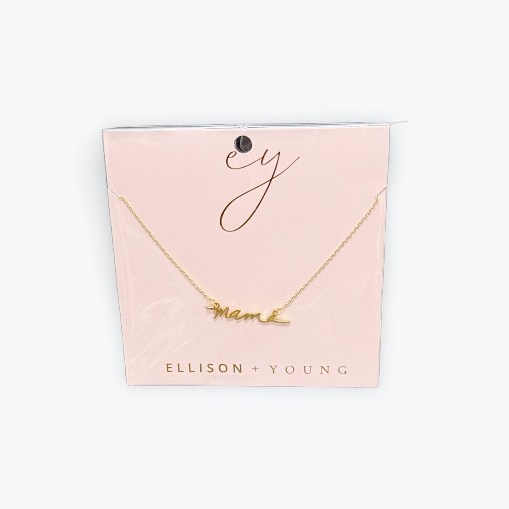 Mama necklace script