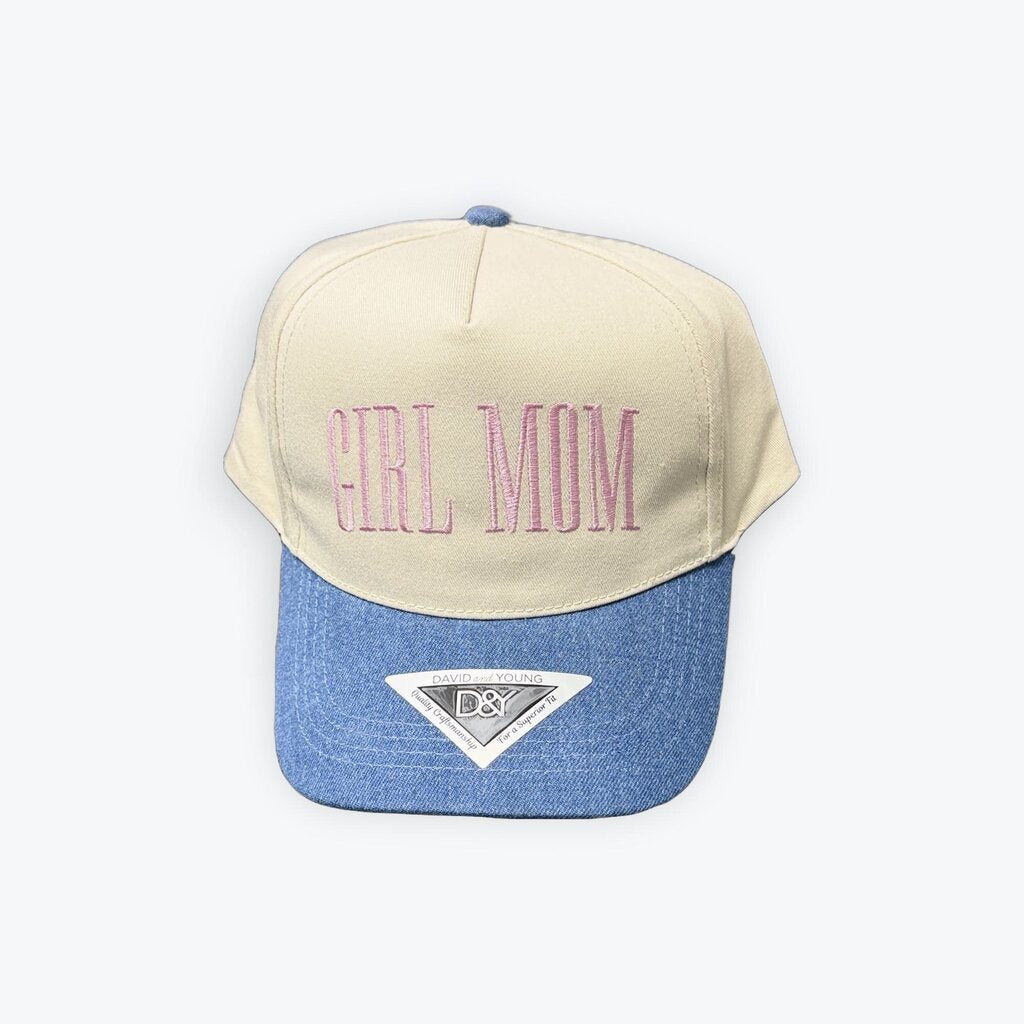 Girl Mom denim hat