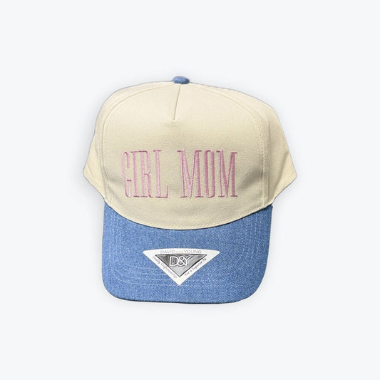 Girl Mom denim hat