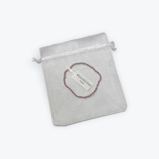 splendid iris bracelet purple will not tarnish styles may vary