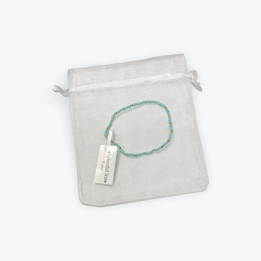 splendid iris bracelet teal greenwill not tarnish styles may vary