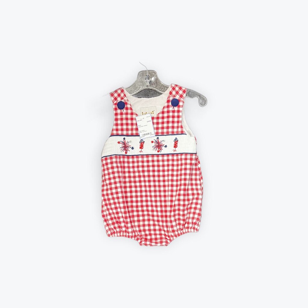 smocked romper